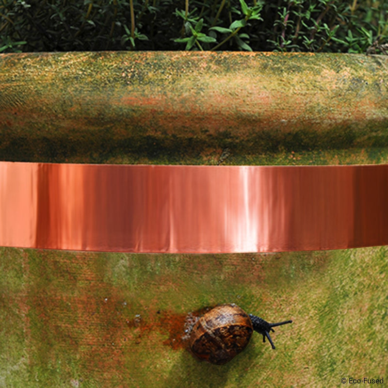 Eco-Fused Adhesive Copper Foil Tape - Double-Sided Conductive -2 inch (50 mm) - EMI and RF Shielding, Paper Circuits, Electrical Repairs, Grounding, Arts and Crafts, Home Interior (2 inch (50 mm)) 1 Roll: 2" X 21.8 Yards