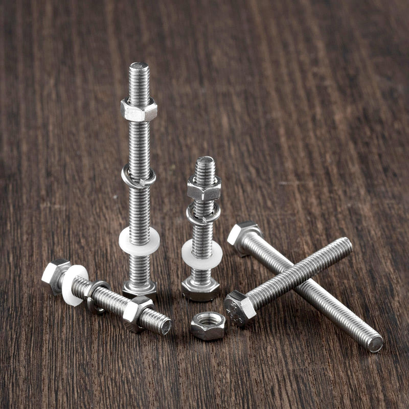 [Australia - AusPower] - 16 Pcs 304 Stainless Steel U Channel Sign Post Attachment Kit Sign Mounting Hardware Road Sign Hardware 2-3/4" and 1-1/2" Sign Post Mounting Bolts and Nuts for U Channel Post Accessories 16 