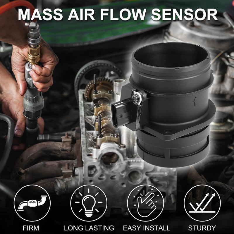 [Australia - AusPower] - Mass Air Flow Sensor Meter Durable | MAF Sensor for Audi A4 A4 Quattro 2009-2016 No.06J906461D 1 Pcs 