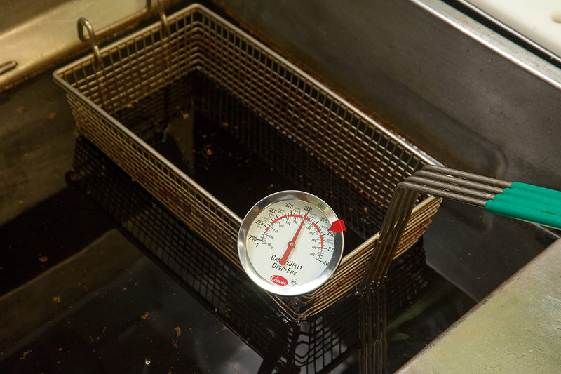 [Australia - AusPower] - Cooper-Atkins Stainless Steel Bi-Metals Kettle Deep-Fry Thermometer, 50 to 550 degrees F Temperature Range 