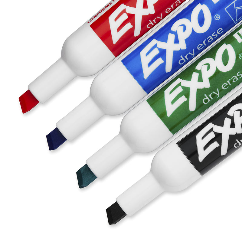Heavy Duty Tape Bundle with Low Odor Dry Erase Markers (6 Count) | Strong Adhesive Hold