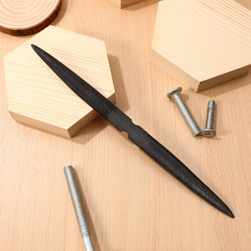 [Australia - AusPower] - Carving Wax File Carving File 6in Wax File Tool for Filing and Carving Fine Strength Semi Wax Files for Jewelry Casting Double Ended Half Round Wax Wood Joyeria Steel Portable Lima 
