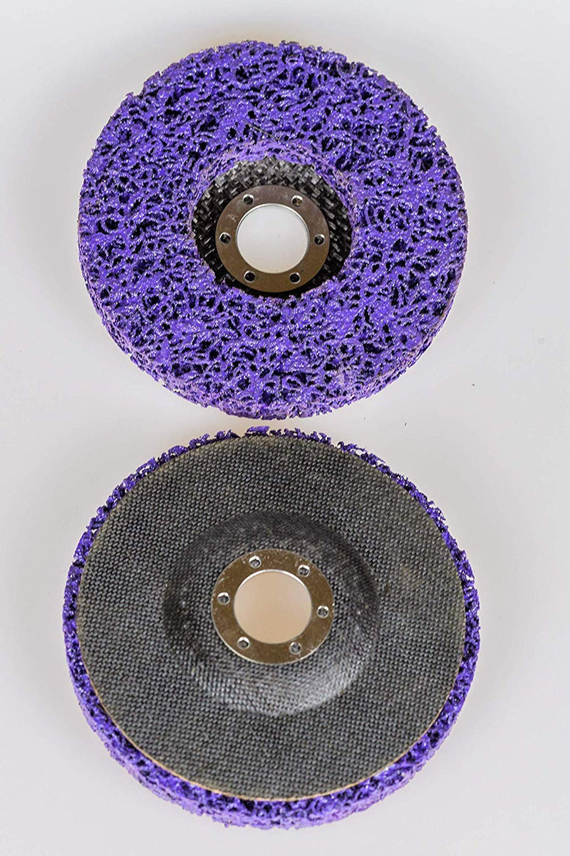 [Australia - AusPower] - Q-Tools® CSD disc 125 mm, 1 piece, coarse cleaning disc, grinding disc for angle grinder 125, polishing disc, angle grinder, cleaning disc, grinding discs, 125 mm angle grinder 