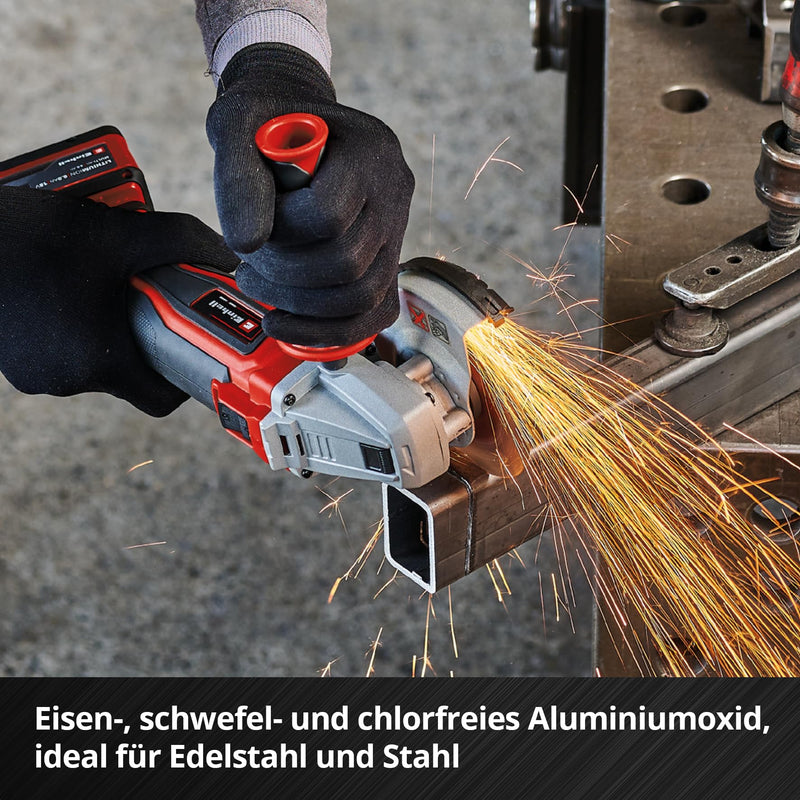 [Australia - AusPower] - Original Einhell 5-Piece Thin Cutting Disc Set for Metal, Diameter 125 mm (1 mm Thickness, MPA Certified, Long Life, Precise, Low-Burr Cuts, for Angle Grinders) 