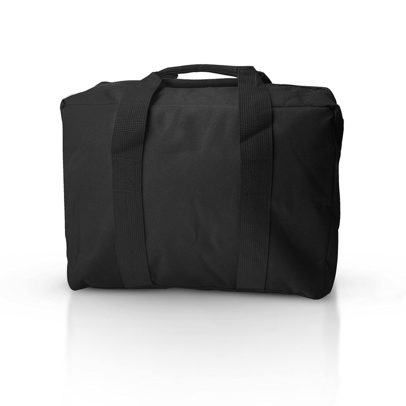 [Australia - AusPower] - ASA TECHMED Nurse Bag for Medical Equipment, Nurse Accessories Bag Ideal for Doctors, Nurses, Home Health Aids, Medical Students (Black) 