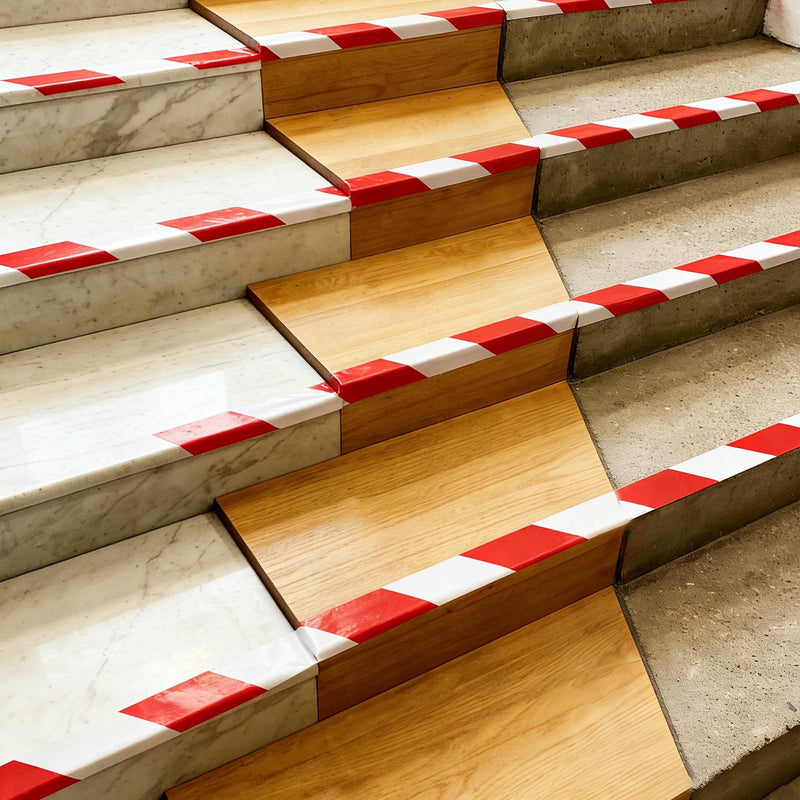 PATIKIL 2Pcs Anti Slip Traction Tape- 16.4 ft x 2 Inch, Non-Slip Grip Safety Non Skid Tread Stair Cases Tape High Adhesion & Waterproof, Suit for - Outdoor/Stairs, Fluorescent Orange