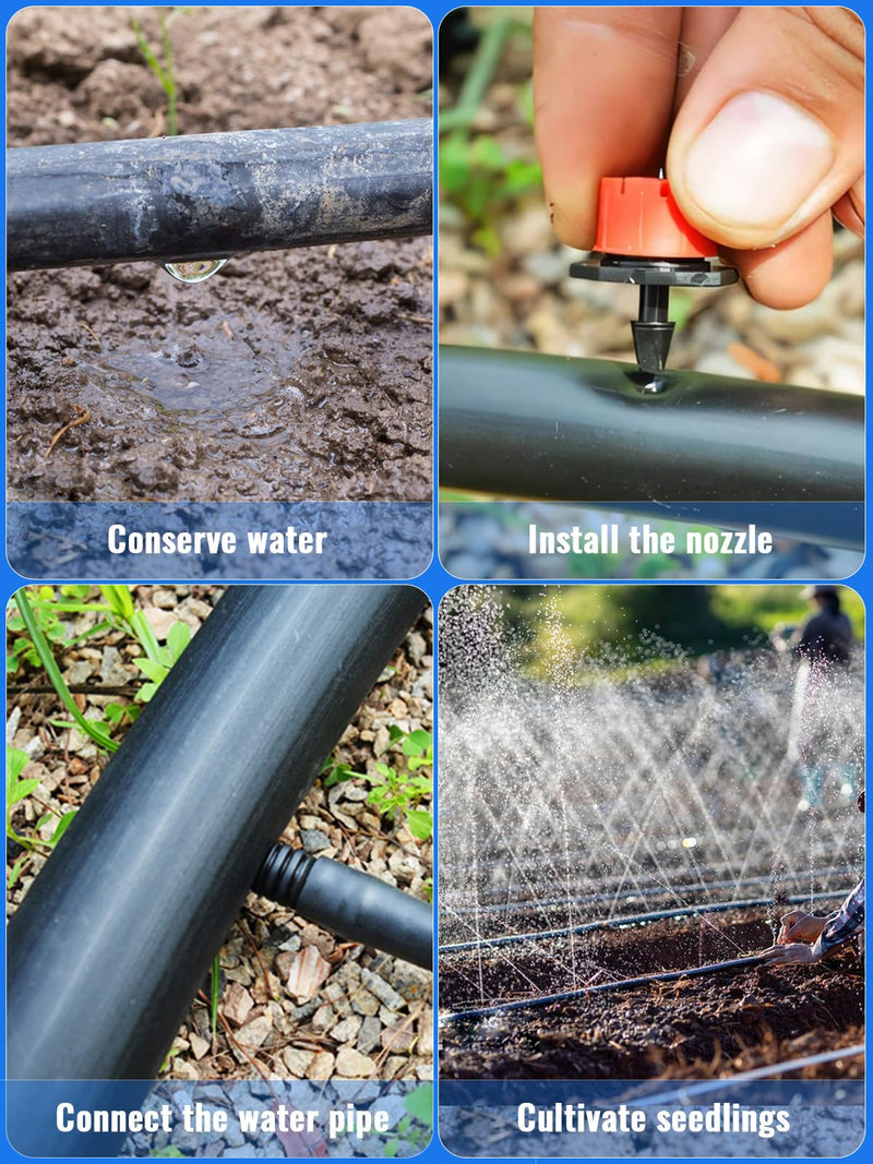 [Australia - AusPower] - Kalolary 2Pcs Drip Irrigation Tubing Hole Punch, Drip Tube Hole Punch Tool Outdoor Drip Irrigation Pipe Hand Punch for 16/20mm PE Pipe Opening Hole Punch 