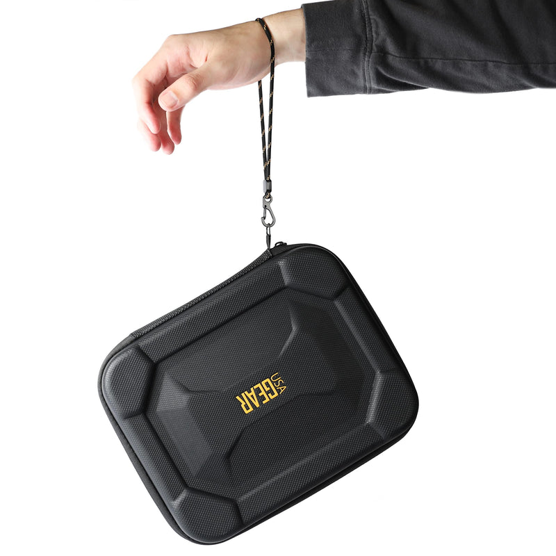 [Australia - AusPower] - USA GEAR Manometer Case - Manometer Gauge Case with Customizable Foam Interior & Durable Exterior Compatible with Fieldpiece Manometer, Leaton Professional Air Pressure Meter & More Digital Manometer 