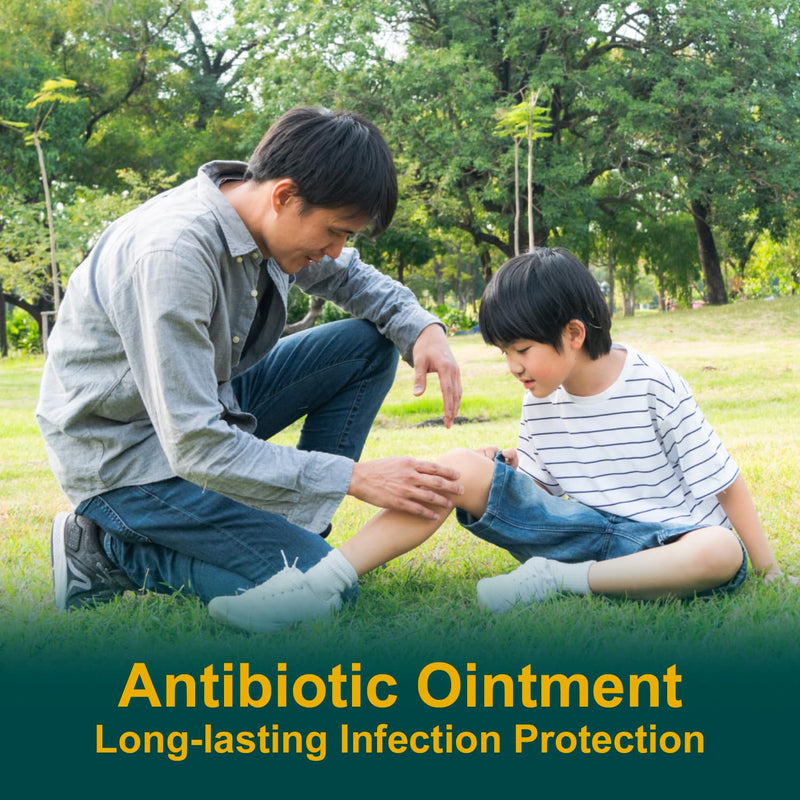 [Australia - AusPower] - CareAll Triple Antibiotic Ointment 1.0 oz (4 Pack), First Aid Ointment for Minor Scrapes, Cuts, and Burns to Help Prevent Infection, Compare to The Active Ingredients of The Leading Brand 