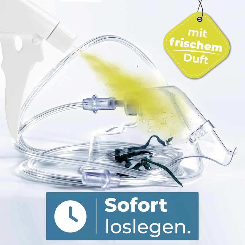 Cleaning Spray for CPAP Masks 500 ml CPAP & Silicone Cleaner for Hose, Silicone, Plastic, Mapeau Silicone Cleaner Sprayer Ready Mix (500 ml Sprayer) 500ml Sprüher