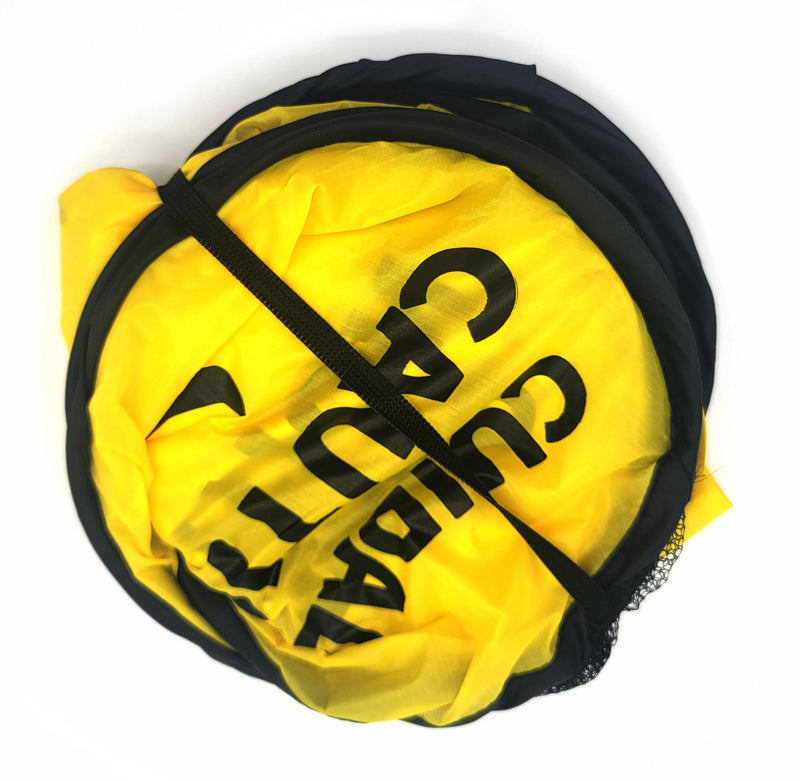 [Australia - AusPower] - Kraken Sign Co - EXTRA LARGE Pop-up Signs, Yellow 4-Sided English/Spanish Warnings, Pop-up Caution Wet Floor Sign 25 inch for Restaurant, Commercial and Industrial Safety (2 Pack) 2 Pack 
