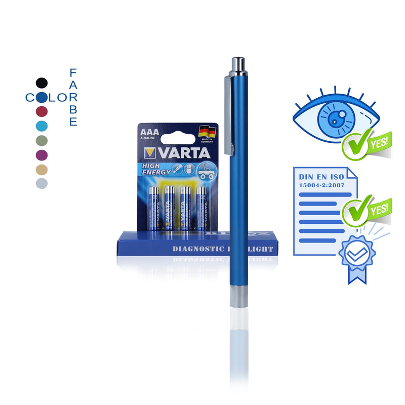 [Australia - AusPower] - Didox LED Pupil Light Diagnostic Light Blue 