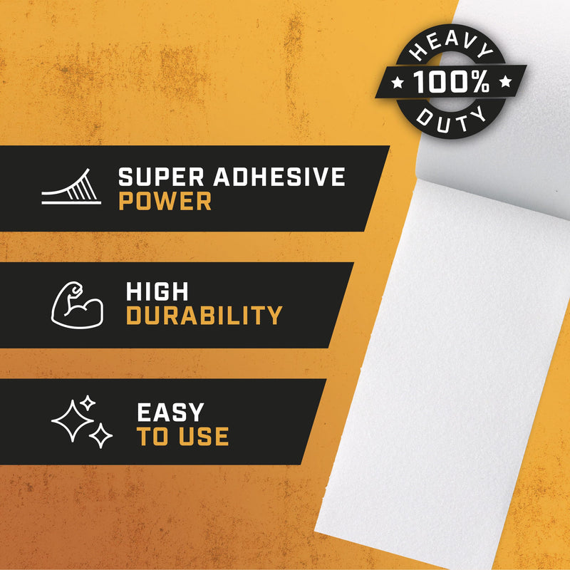 Lockport Bundle - Black and Yellow Grip Tape 2 Rolls 4" x 25ft + Clear Grip Tape 2 Rolls 4" x 25ft - Anti Slip Tape