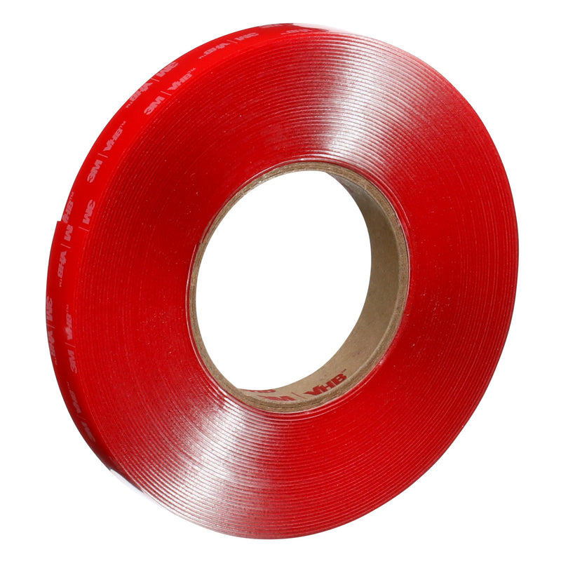 3M VHB Heavy Duty Mounting Tape 4910 Clear, 3/4 in x 15 yd, 40.0 mil (Pack of 1)