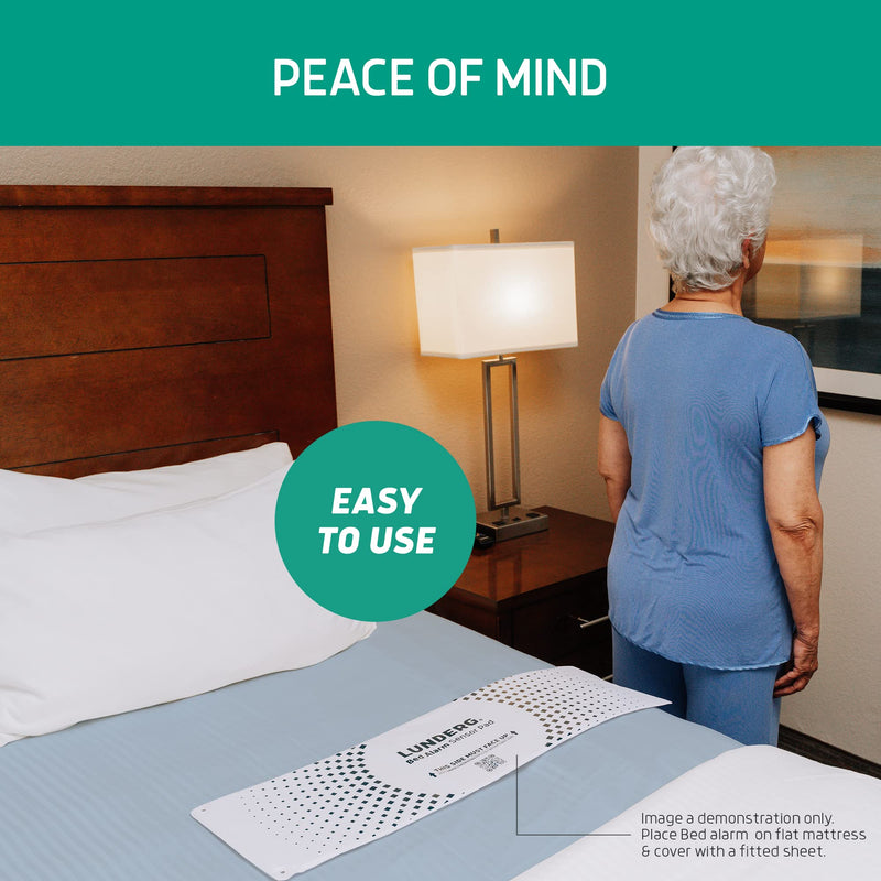 [Australia - AusPower] - Lunderg Bed Alarm Pad - Pager Not Included - Wireless Bed Sensor Pad (10” x 30”) - Replacement or Extra Pad - Make Life so Much Easier 