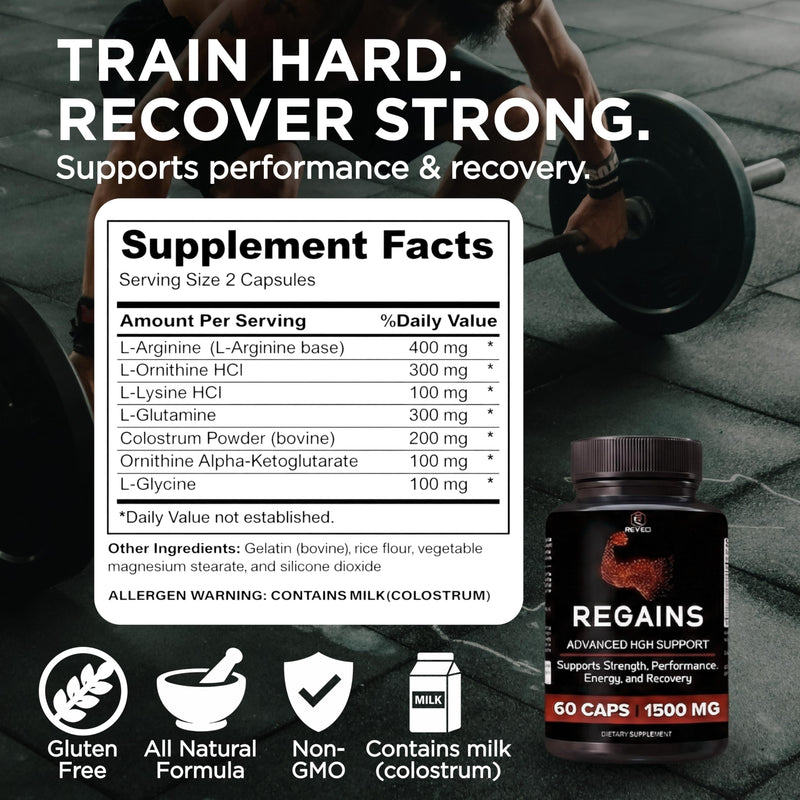 [Australia - AusPower] - HGH Supplements for Men & Women - Regains Natural Anabolic Muscle Growth Building & Human Growth Hormone for Men, Muscle Builder for Men, Muscle Recovery Post Workout Supplement, 150 Protein Pills 150 Count (Pack of 1) 