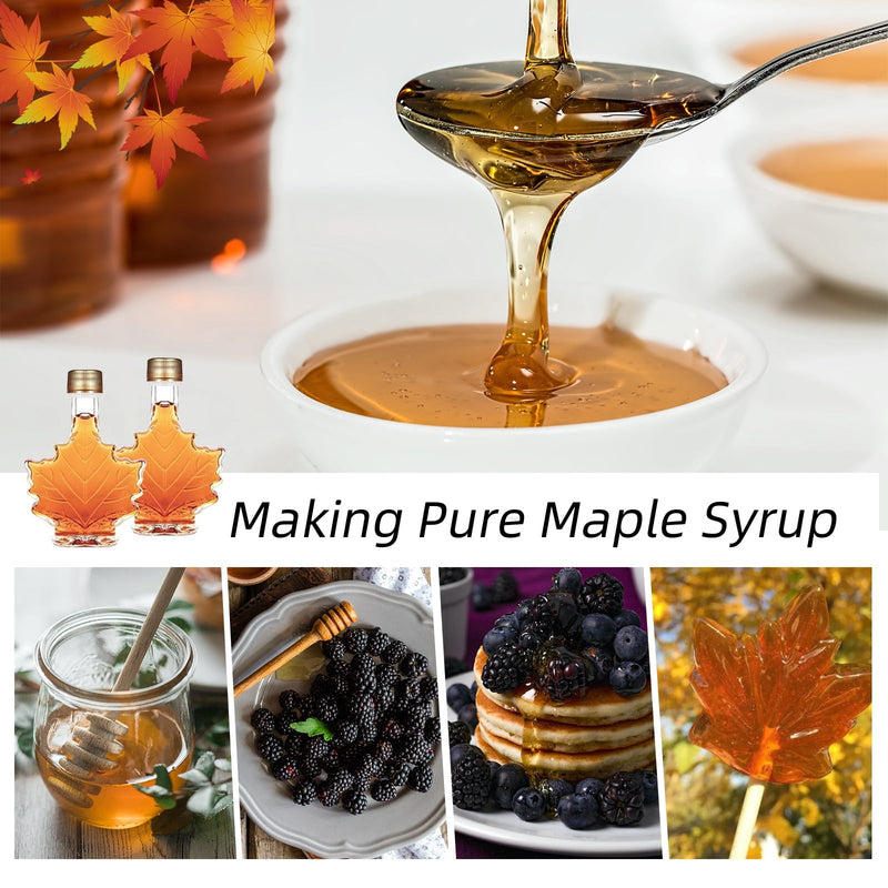 [Australia - AusPower] - Maple Syrup Hydrometer Test Cup Kit, Maple Syrup Tapping Kit, Reusable Maple Syrup Density Kit, High Accuracy Maple Syrup Thermometer, Baume and Brix Scale, with 2 Cleaning Brushes Test Cup+Hydrometer +Brush 