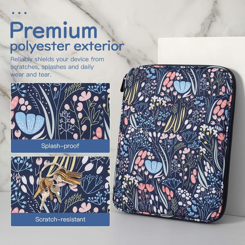 [Australia - AusPower] - 9-11 Inch Tablet Sleeve Case for iPad 10.2 2021-2019, iPad Pro 11 2021-2018, iPad Air 5/4 10.9 2022, iPad 10th Gen 10.9 2022, Galaxy Tab A8 10.5 2022, Tablet Protective Sleeve Bag, Night Blue 9-11 inch 