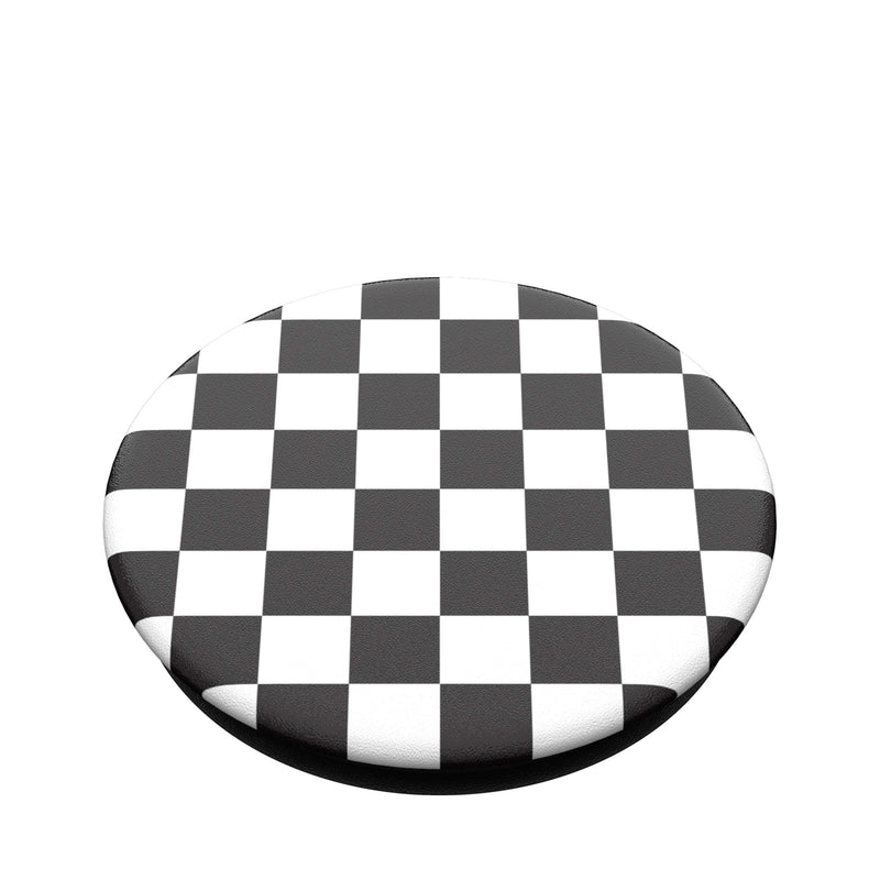 [Australia - AusPower] - PopSockets: Phone Grip with Expanding Kickstand, Pop Socket for Phone - Checker Black 