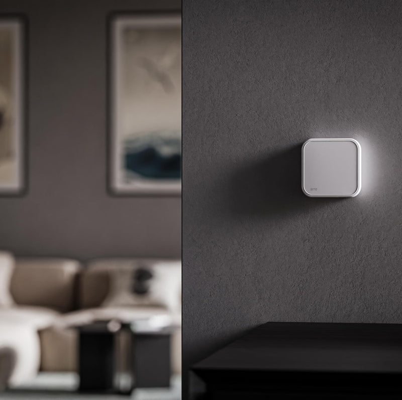 [Australia - AusPower] - arre Temperature Humidity Air Pressure Sensor with Matter & Thread Support | Works with Apple Home HomeKit, Google Home, Samsung SmartThings & Amazon Alexa 