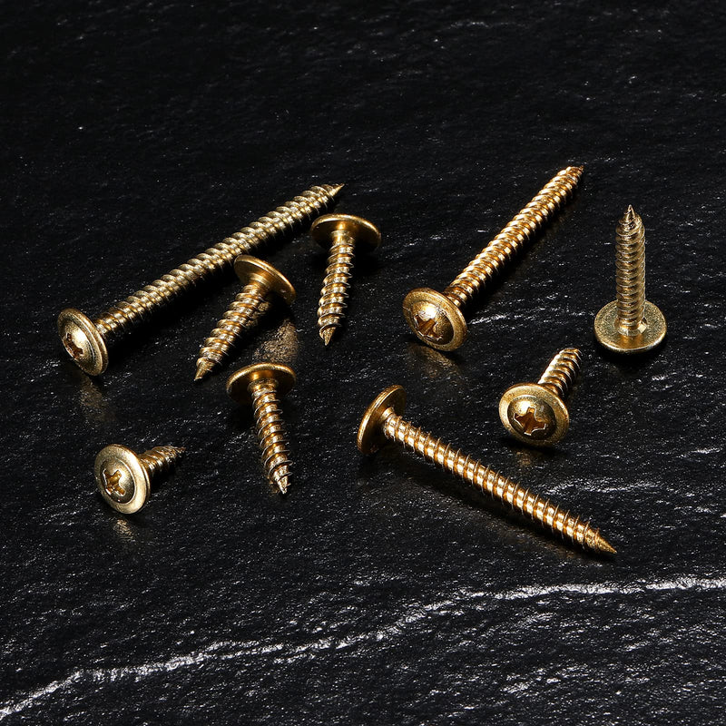 [Australia - AusPower] - #8 x 1" Wood Screw 100Pcs Alloy Steel Standard Thread Truss Head Fast Self Tapping by SG TZH #8 x 1" 100 