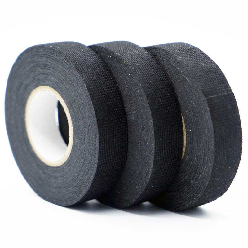 SANKEMU Wire Harness Tape, 3/4-Inch x 49-Foot (5-Pack), High Temp Wiring Loom Harness, Self-Adhesive Felt Cloth Electrical Tape for Automotive Engines, Noise Dampening, and Cable Protection 5