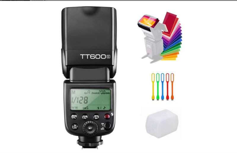 Godox TT600S Thinklite GN60 2.4G Wireless Camera Flash Speedlite for Sony Diffuser Kit for Sony MI Shoe