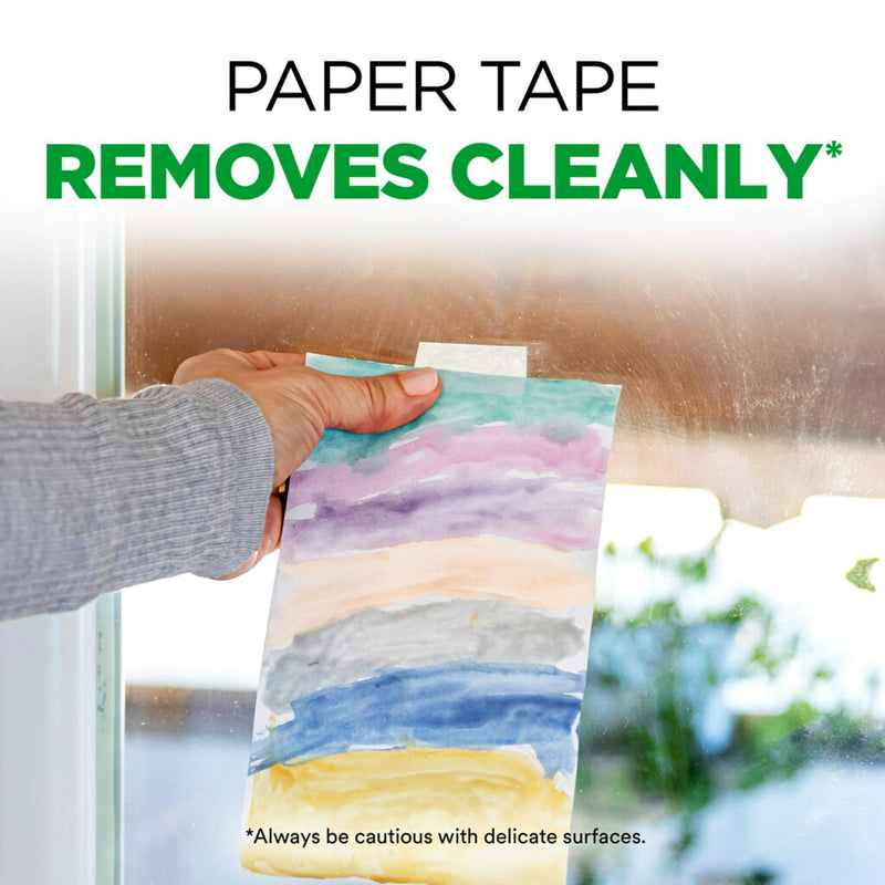 Scotch Paper Tape, Writable, Translucent, Recyclable Packaging, 3/4 in x 600 in, 2 Rolls