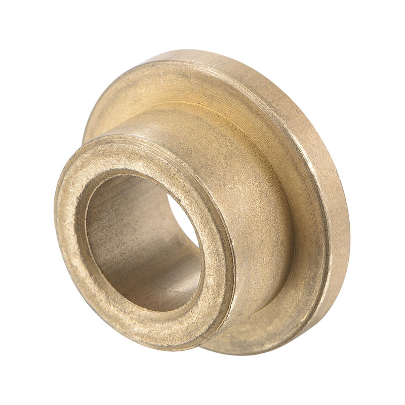 [Australia - AusPower] - uxcell Flange Sleeve Bearings 10mm Bore 16mm OD 10mm Length 22mm Flange Dia 3mm Flange Thickness Sintered Bronze Self-Lubricating Bushing 4pcs 