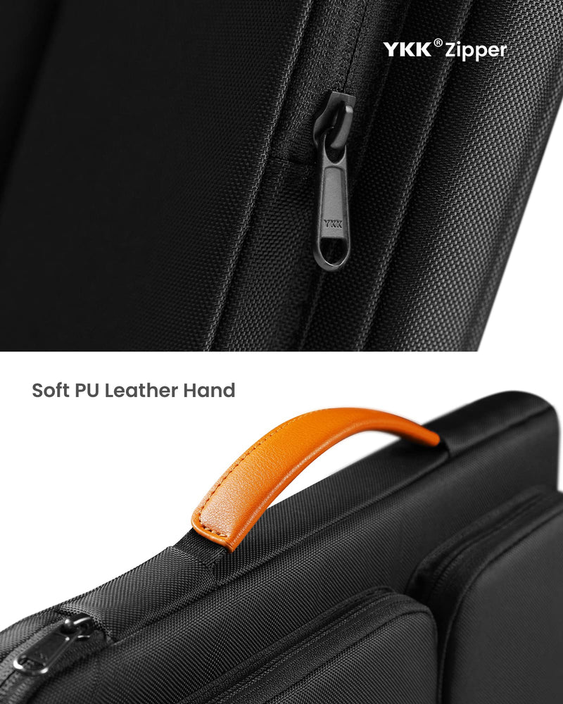 [Australia - AusPower] - tomtoc 360 Protective Laptop Case for 16-inch MacBook Pro M3/M2/M1 Pro/Max A2991 A2780 A2485 A2141 2023-2019, Water-Resistant Laptop Sleeve Bag for Dell XPS 16 Plus, The New Razer Blade 16 Black 16-inch for MacBook Pro 