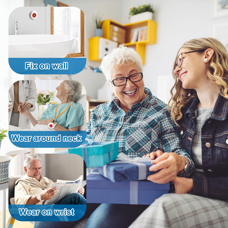 Daytech Wireless Caregiver Pager Call Button Elderly