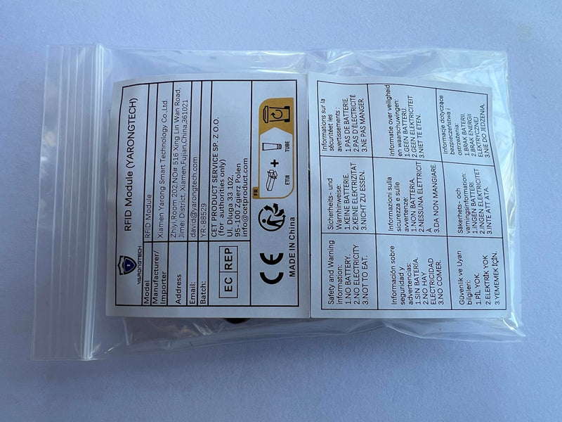 [Australia - AusPower] - key fobs 13.56mhz, RFID 1K Key Tag for Door Entry Access Control (pack of 2) 