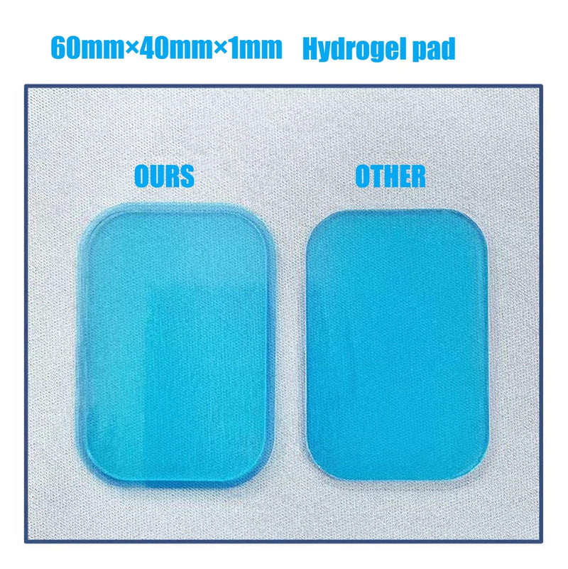 [Australia - AusPower] - huiming 50Pcs/25Packs Gel Pads for abs Stimulator Replacement for Ultimate Muscle EMS Abdominal Belt Arm Leg Waist Workout 50 Pcs/25 Packs 