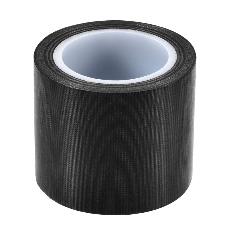 [Australia - AusPower] - uxcell Heat Resistant Tape High Temperature Heat Transfer Tape PTFE Film Adhesive Tape 50mm Width 10m 33ft Length Black 
