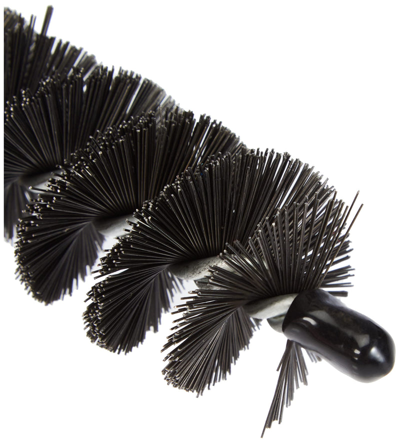 [Australia - AusPower] - FIREFIX 2036/1 Steel Wire Stove Pipe Brush with M12 Male Thread 38mm Diameter 