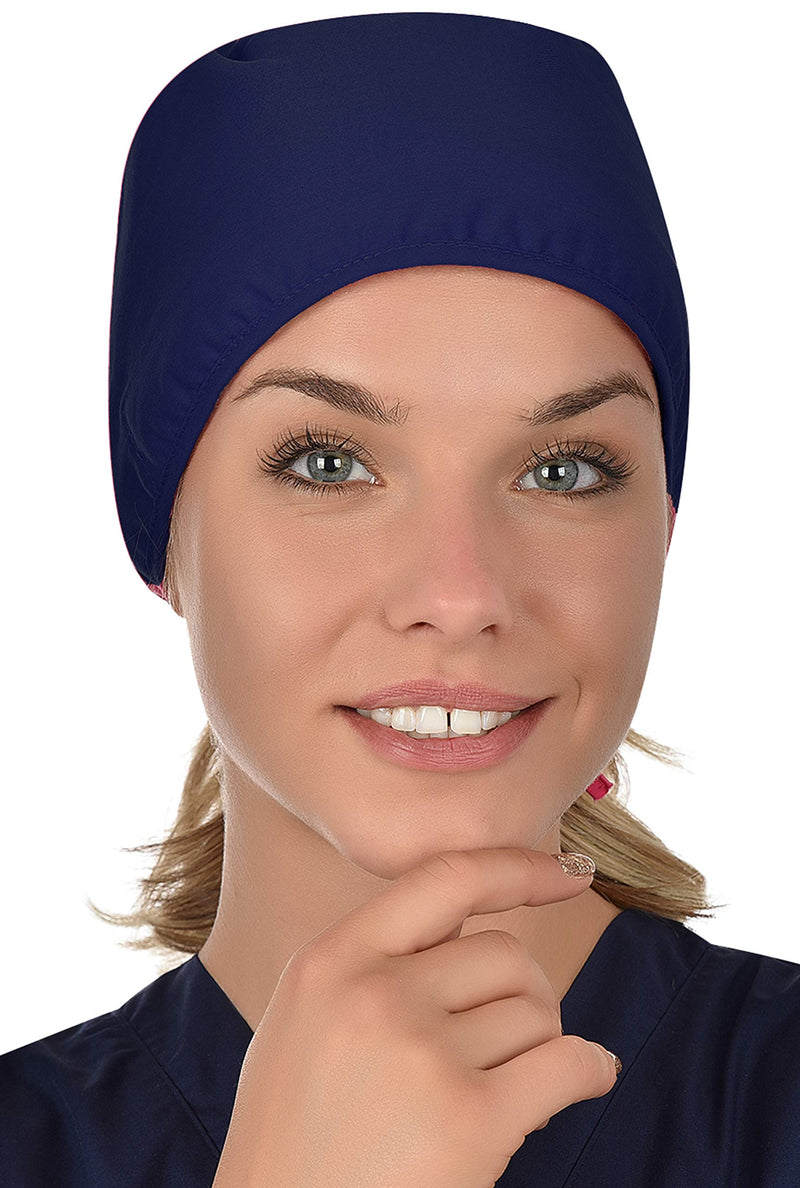 B-well Surgical Hood Fabric Surgical Caps Fabric Nurse Accessories for Doctors, Nurses, Dentists, Pharmacists, Vets, Medical Personnel, Blue