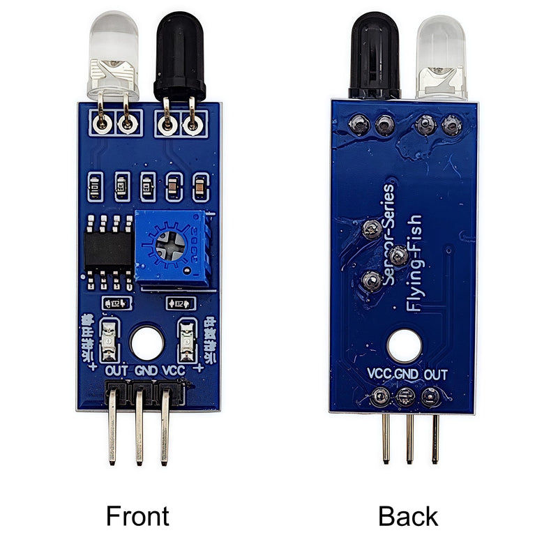 [Australia - AusPower] - 10PCS IR Infrared Obstacle Avoidance Sensor Module Compatible with Arduino 