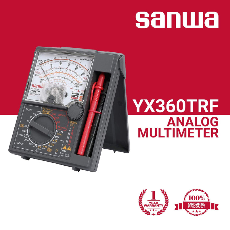 Sanwa YX-360TRF Linear Analog Multimeter Tester YX360TRF NEW
