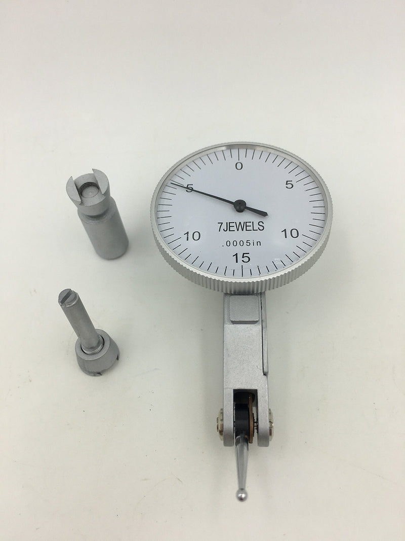 [Australia - AusPower] - 0.03'' x 0.0005'' Dial Test Indicator Big Dial Size 40mm/1.54" with 7 Jewels 