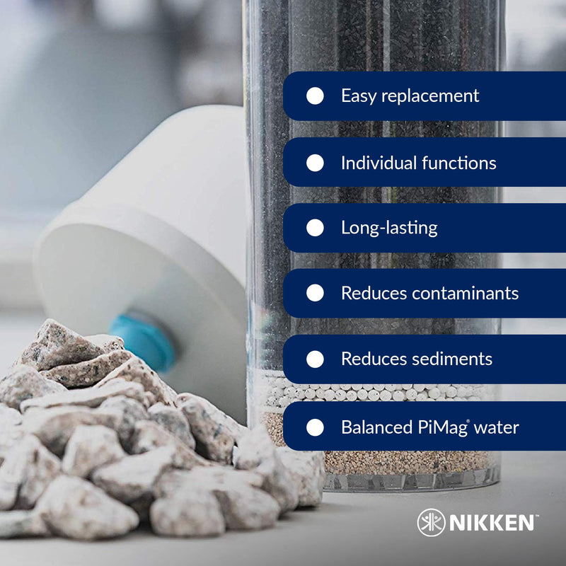 Nikken PiMag - Aqua Pour Ceramic Pre-Filter 1364 Replacement for PiMag Aquapour System 1360