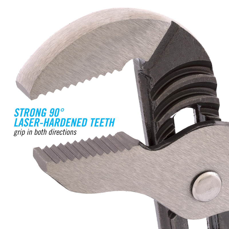 [Australia - AusPower] - Channellock 426 6.5-Inch Straight Jaw Tongue&Groove Pliers|Groove Joint Plier with Comfort Grips|0.87-Inch Jaw Capacity|Laser Heat-Treated 90░ Teeth|Forged High Carbon Steel,Black,Blue,Silver 