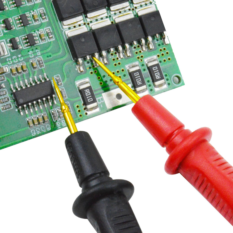 [Australia - AusPower] - ZB-X20 Ultra-Sharp Test Leads Multimeter Meter Tester Needle Point 35” Test Probe Lead 1000V 20A Compatible with FLUKE/Amprobe/Extech/Hioki/SANWA/Klein Tools/Digital Multimeters ZIBOO X20 