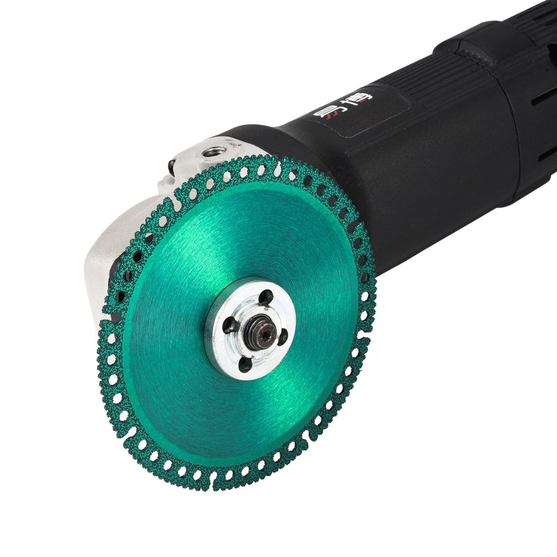 Mornajina ‎5 Packs 4-1/2" Indestructible Disc for Grinder, Indestructible Grinder Disc for Angle Grinder 7/8" (Model 115/125), Fit Smooth Cutting, Chamfering, Grinding of All Materials (Green) Green 4.5 Inch 5.0