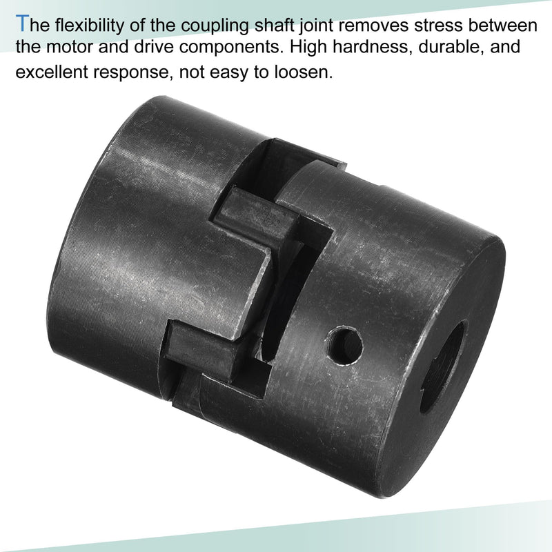 [Australia - AusPower] - MECCANIXITY Flexible Coupling Shaft 15mm to 25mm 52mm x 44.5mm Motor Coupler Joint 