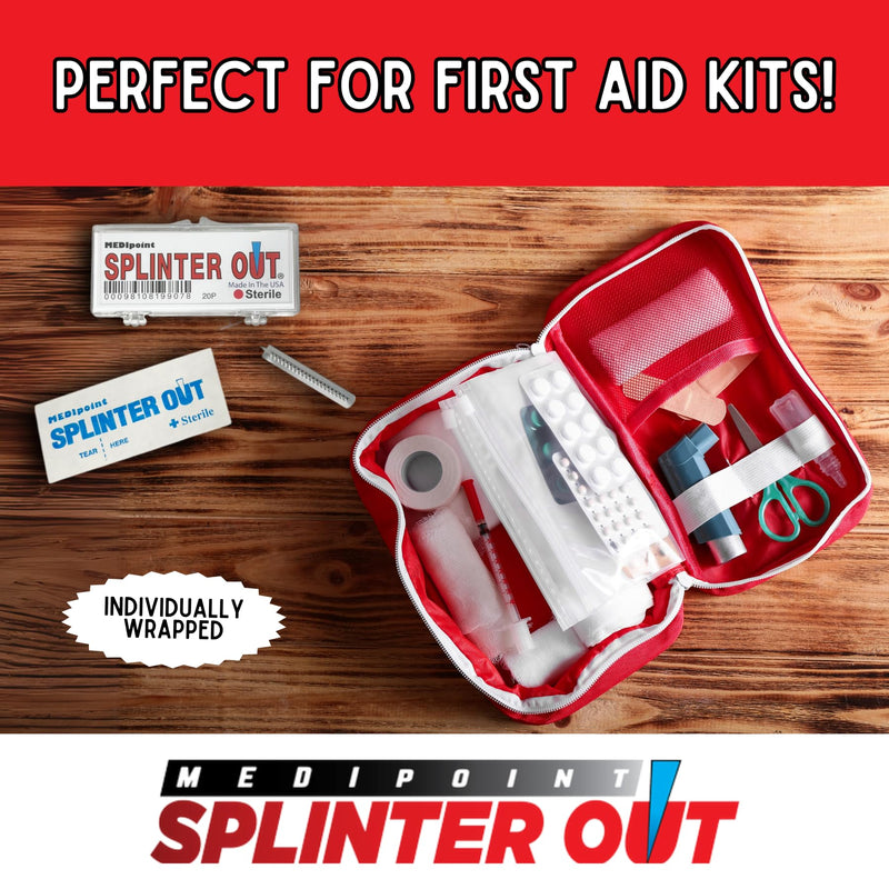 [Australia - AusPower] - Medipoint Splinter Out Splinter Remover, 20 Count (Pack of 6) 