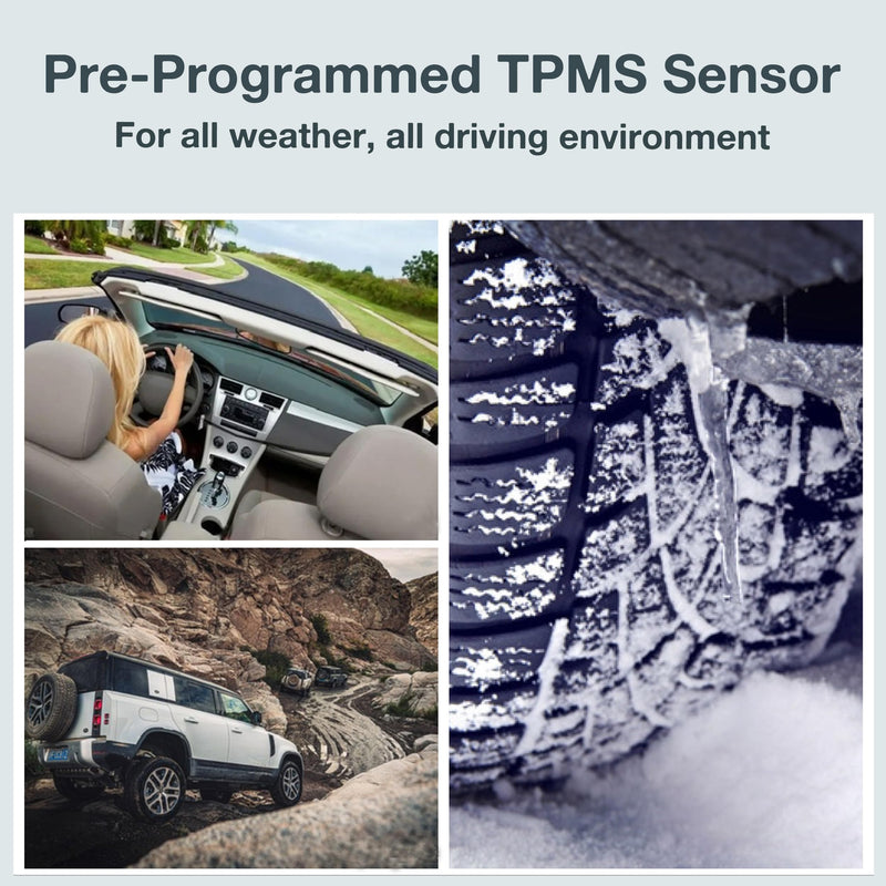 [Australia - AusPower] - TPMS Tire Pressure Sensors 315MHz Compatible with Nissan 2006-2012 Altima 2008-2015 Armada & Infiniti FX Series G Series Replaces# 40700JA00C 40700JA01B (4 PCS) 
