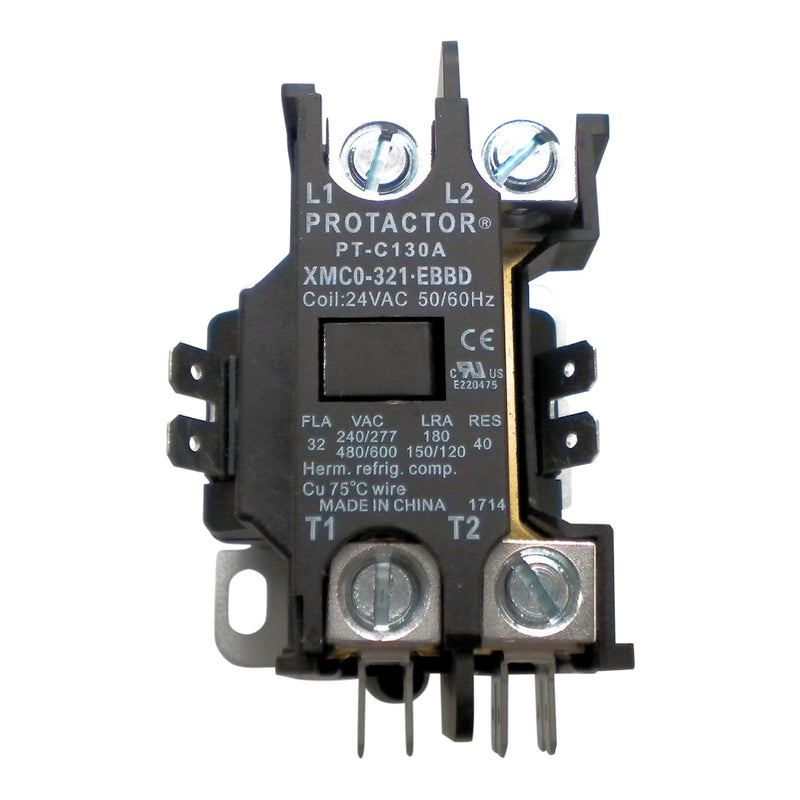 [Australia - AusPower] - Contactor 32 Amp 1 Pole Protactor Direct Replacement for Rheem Ruud Weatherking 42-25101-01 