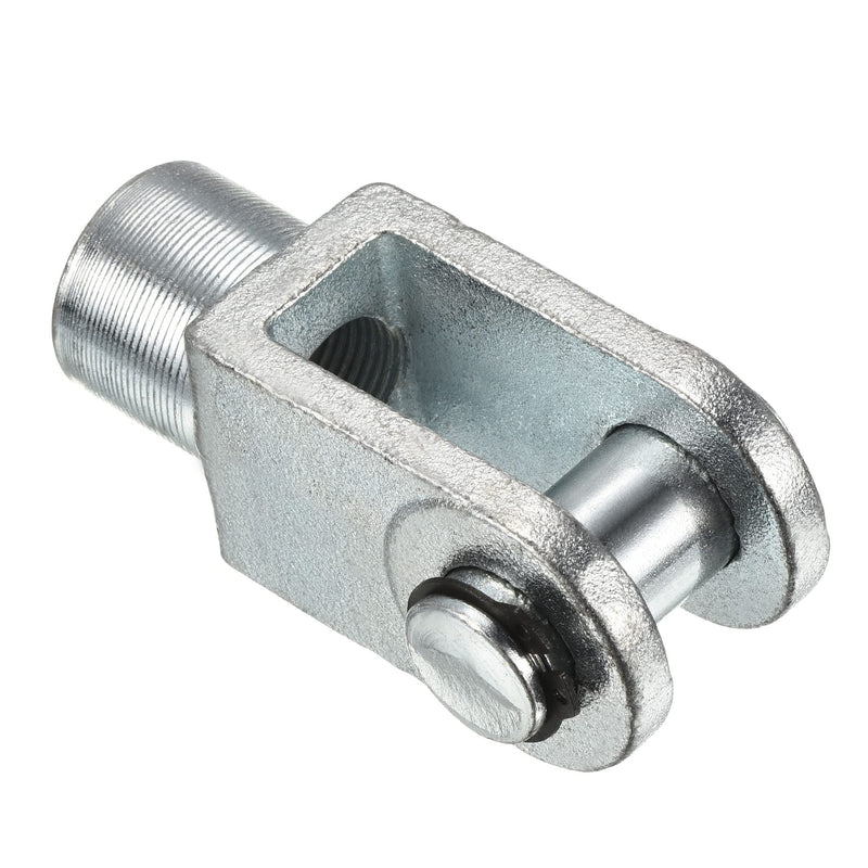 [Australia - AusPower] - PATIKIL M20x1.5 Air Cylinder Rod Clevis End, 1 Pack Female Thread Y Connector 94mm Length for Air Cylinder Foot Mounting Work, Silver 