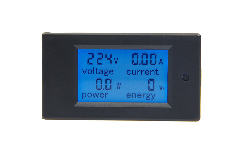 [Australia - AusPower] - AC Voltmeter Ammeter Digital Multimeter Voltage Ampere Meter Panel AC 80V-260V 110v 220v 20A Electrical Volt Current Power Energy Monitor Tester Gauge with LCD Display & Built-in Shunt 