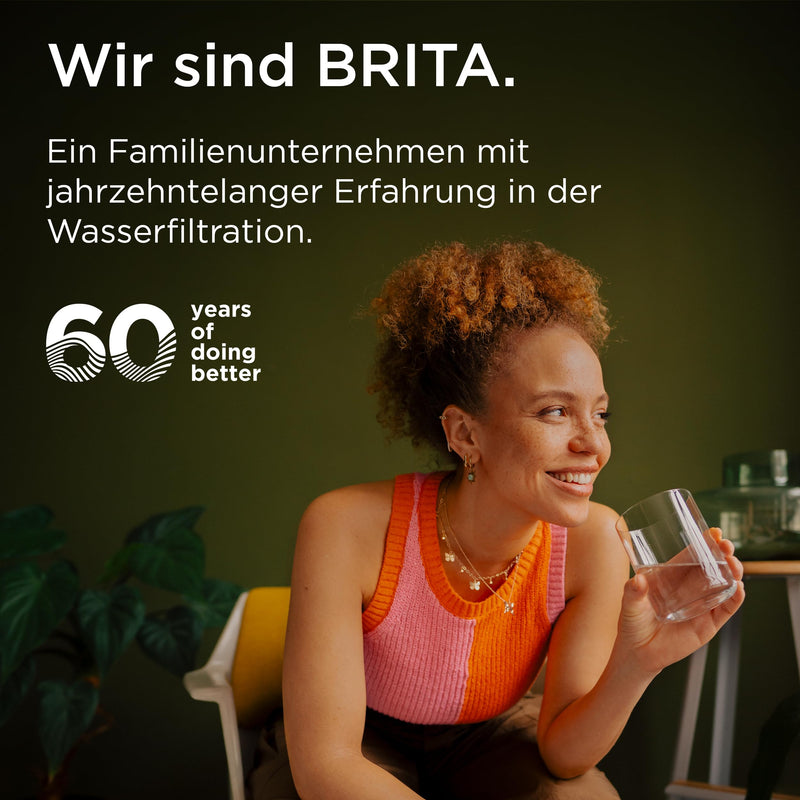 Brita On Tap Water Filter System 1 x V Filter | (600L) Analog filter change display, reduces PFAS, chlorine, coarse & fine particles and heavy metals such as lead & copper 1 Stk.